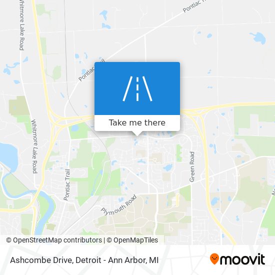 Mapa de Ashcombe Drive