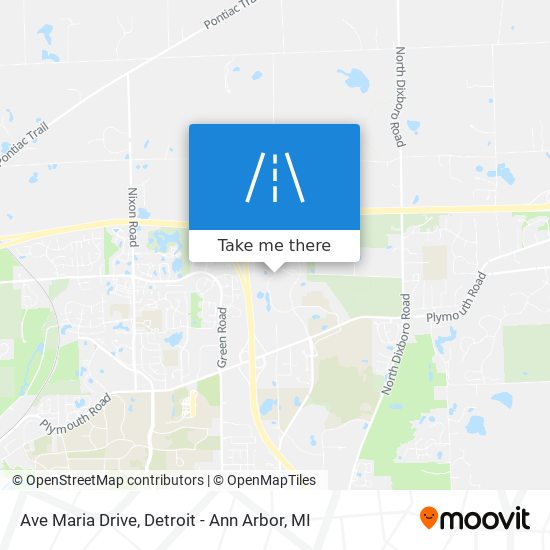 Mapa de Ave Maria Drive