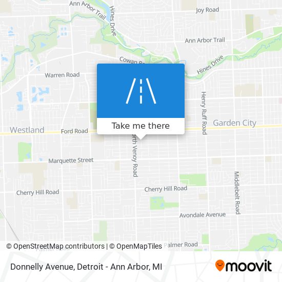 Mapa de Donnelly Avenue