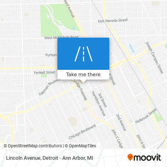 Mapa de Lincoln Avenue