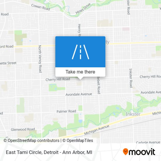 Mapa de East Tami Circle