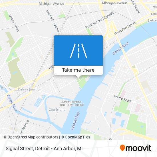 Signal Street map