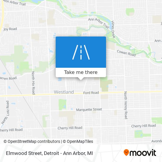 Mapa de Elmwood Street