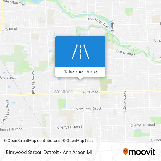 Elmwood Street map