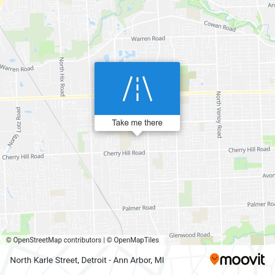 Mapa de North Karle Street