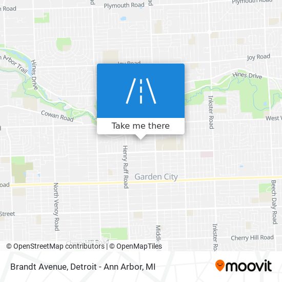 Brandt Avenue map