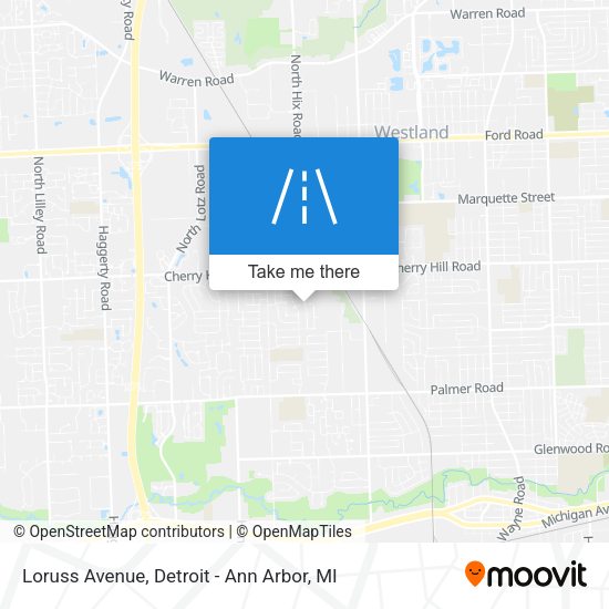 Mapa de Loruss Avenue