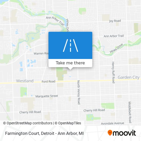 Mapa de Farmington Court