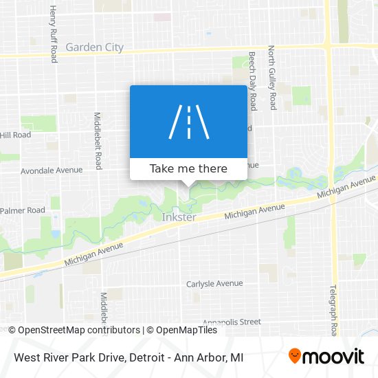 West River Park Drive map