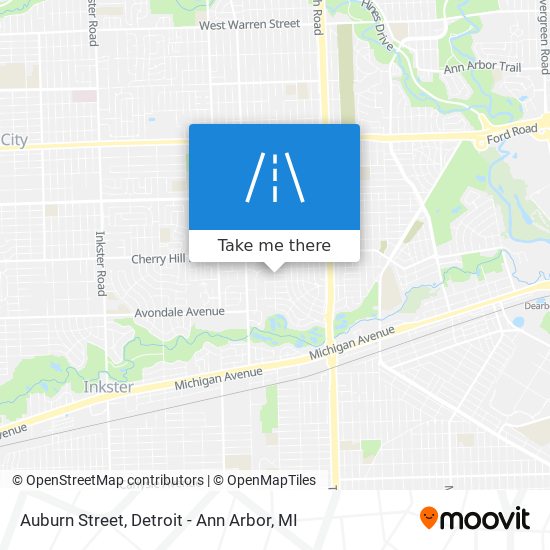 Mapa de Auburn Street