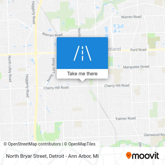 Mapa de North Bryar Street