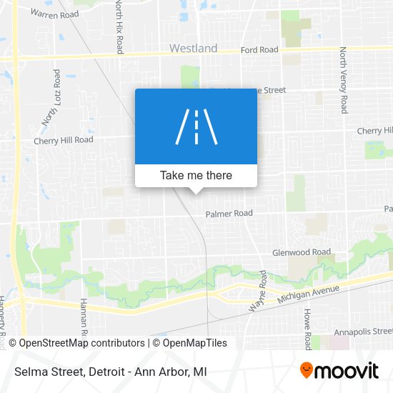 Mapa de Selma Street