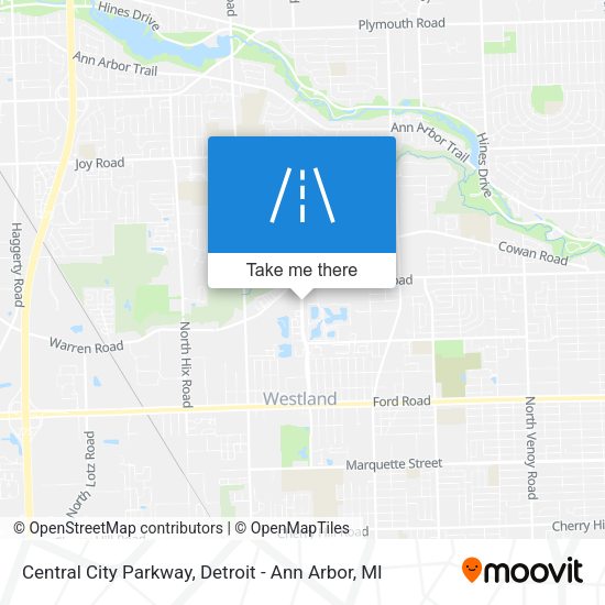 Central City Parkway map