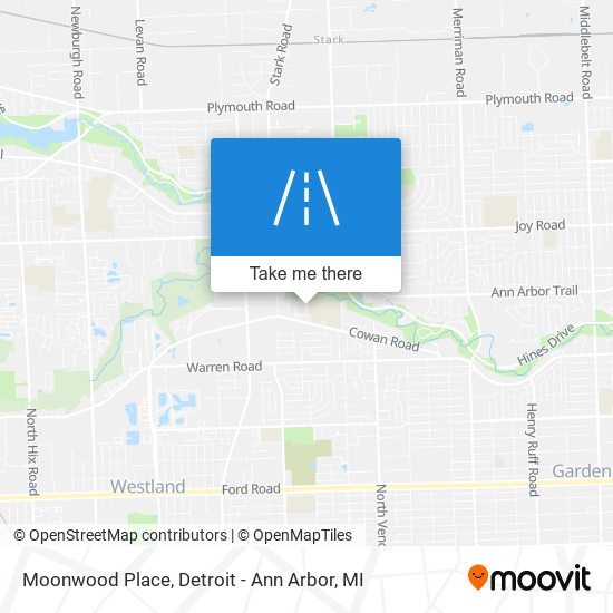 Moonwood Place map