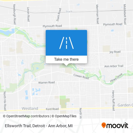 Ellsworth Trail map