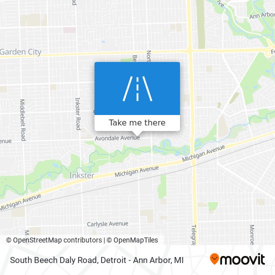 Mapa de South Beech Daly Road