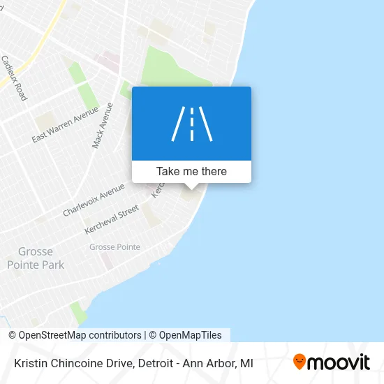 Kristin Chincoine Drive map