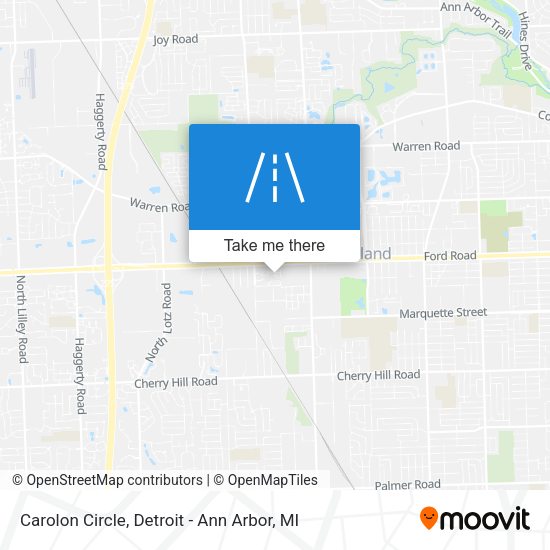 Mapa de Carolon Circle