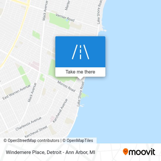Mapa de Windemere Place