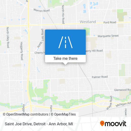 Mapa de Saint Joe Drive
