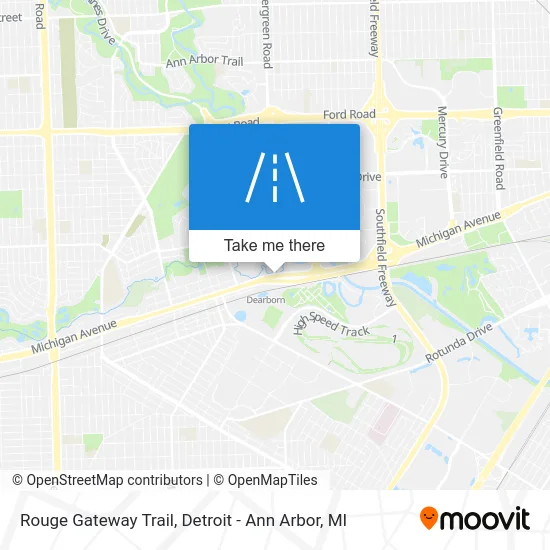 Rouge Gateway Trail map