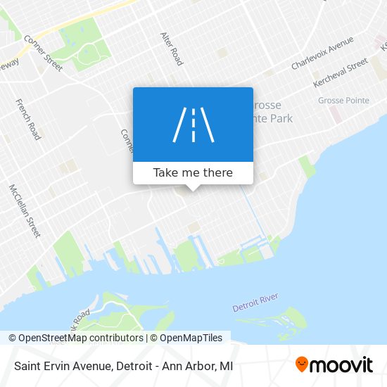 Mapa de Saint Ervin Avenue