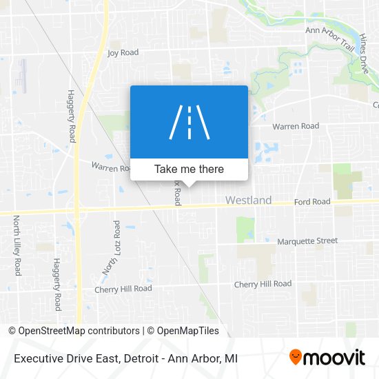 Mapa de Executive Drive East