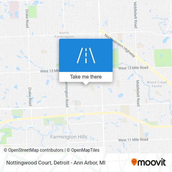 Nottingwood Court map