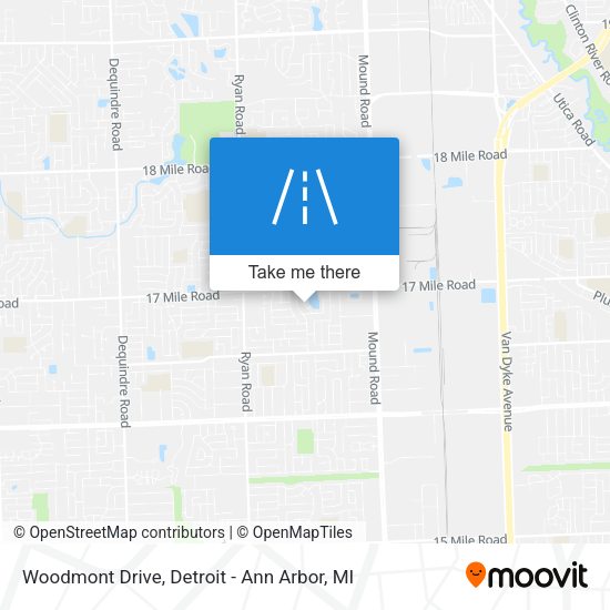 Woodmont Drive map