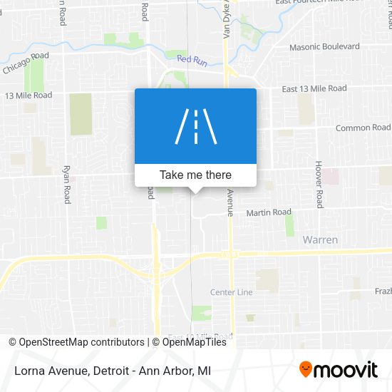 Mapa de Lorna Avenue