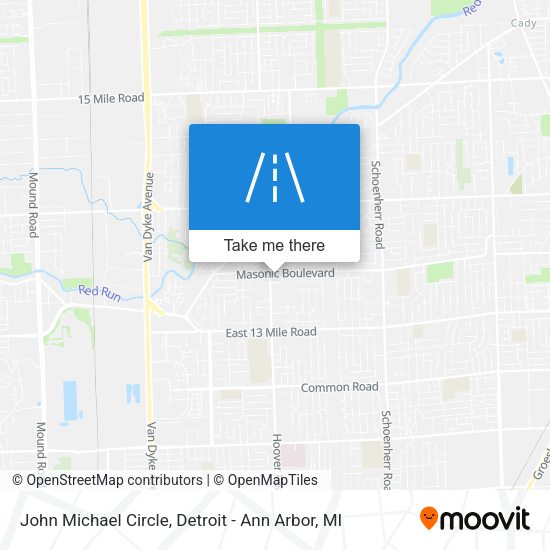 Mapa de John Michael Circle