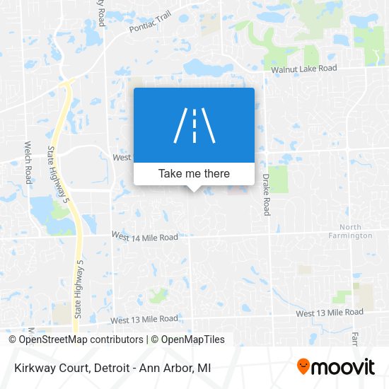 Kirkway Court map