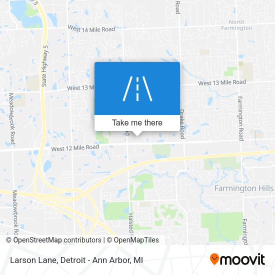 Mapa de Larson Lane