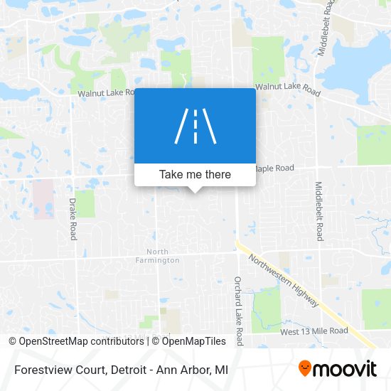 Mapa de Forestview Court