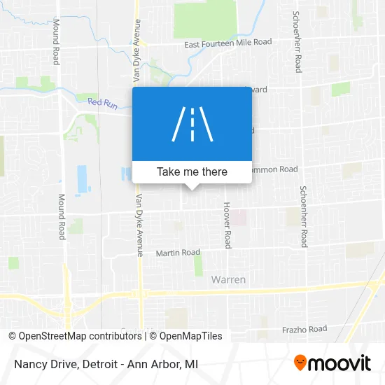 Nancy Drive map