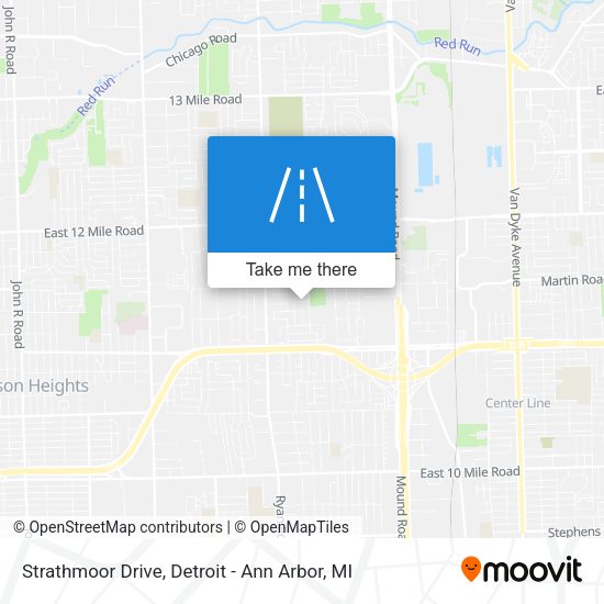 Mapa de Strathmoor Drive