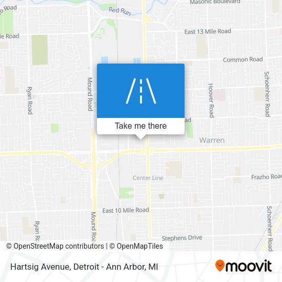 Mapa de Hartsig Avenue