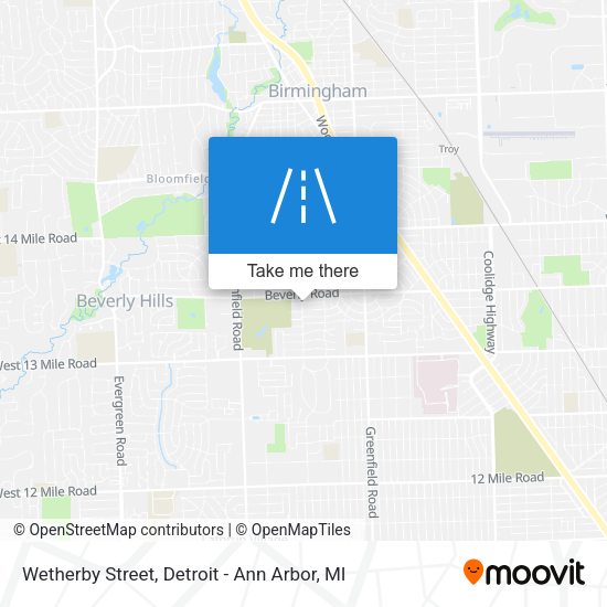 Mapa de Wetherby Street