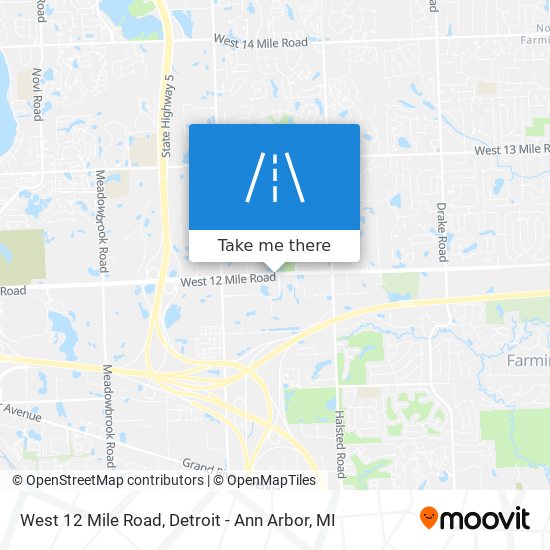 Mapa de West 12 Mile Road