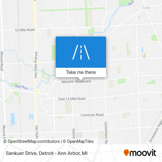 Mapa de Sankuer Drive