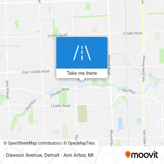 Mapa de Dawson Avenue