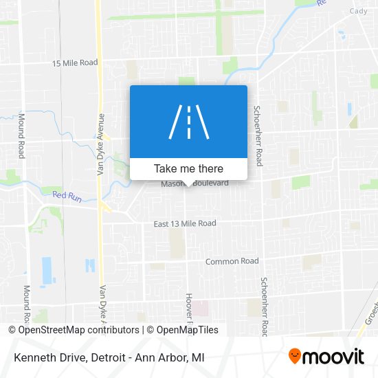 Mapa de Kenneth Drive