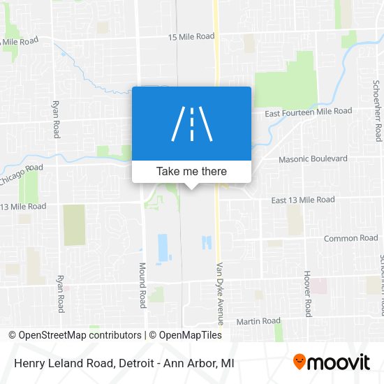 Mapa de Henry Leland Road
