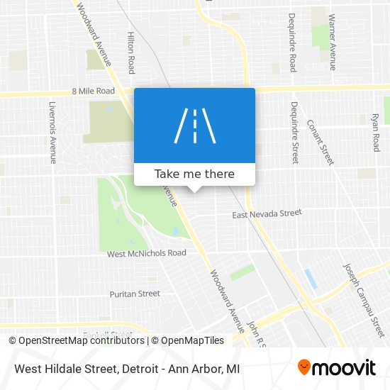 West Hildale Street map