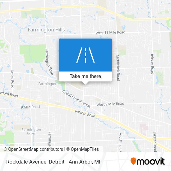 Mapa de Rockdale Avenue
