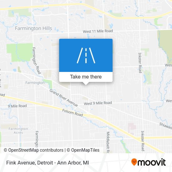 Mapa de Fink Avenue