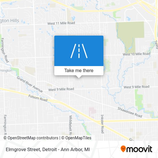 Mapa de Elmgrove Street