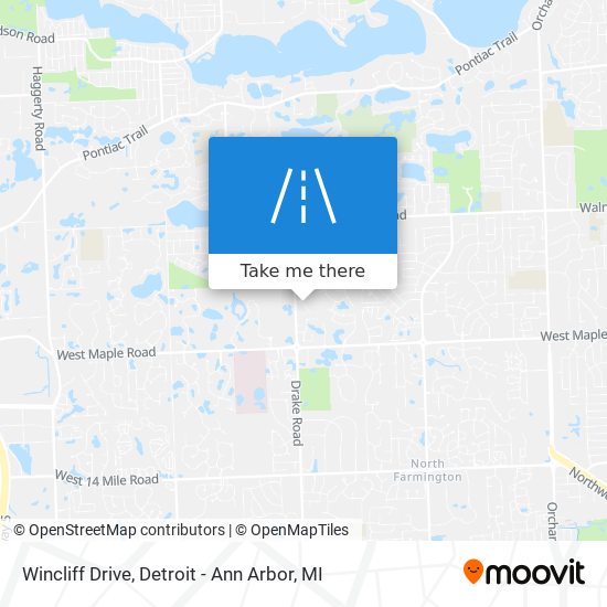 Mapa de Wincliff Drive