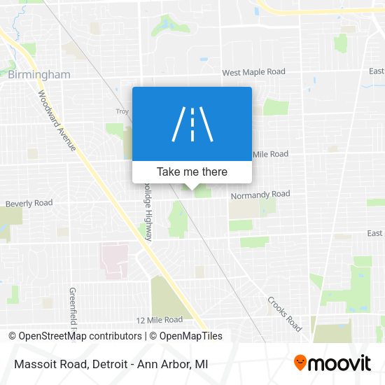 Mapa de Massoit Road