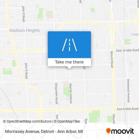 Mapa de Morrissey Avenue